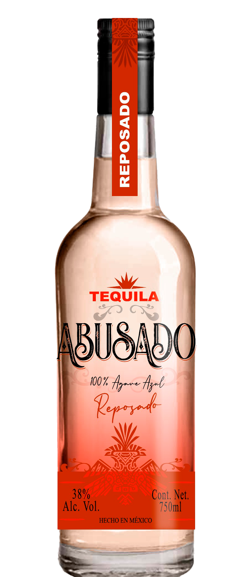 Botella Tequila Abusado Reposado